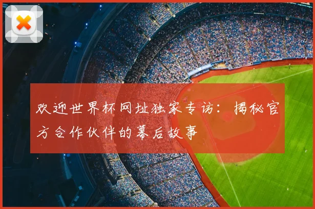 欢迎世界杯网址独家专访:揭秘官方合作伙伴的幕后故事